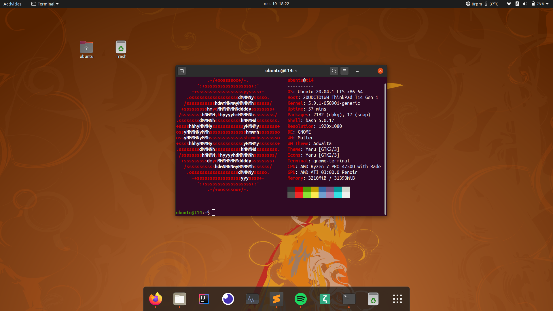 Thinkpad T14 Ubuntu